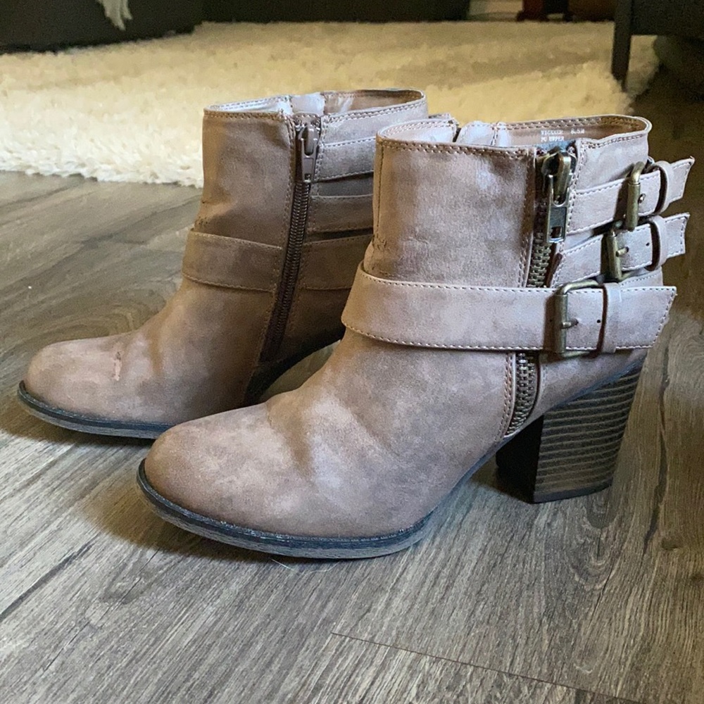 Madden Girl Brown Boots - 8.5